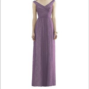Purple Bridesmaid Dress. Dessy style 2964